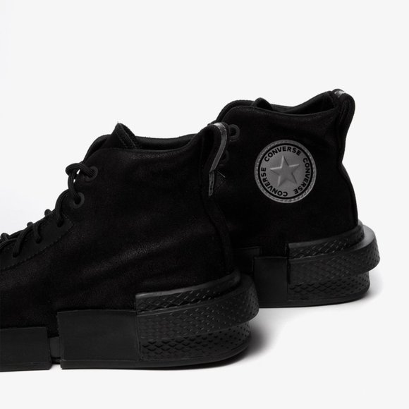 Converse All Star Disrupt CX Hi Triple Black Suede - Picture 10 of 13